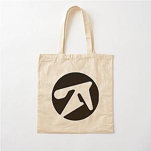 aphex twin alternative style logo in black  Cotton Tote Bag