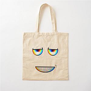 Aphex twin parody trippy face  Cotton Tote Bag