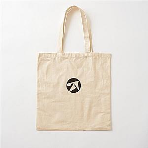 aphex twin alternative style logo in black  Cotton Tote Bag