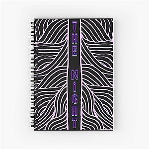 Aphex twin trippy pattern crystal castles Spiral Notebook