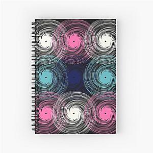 psychedelic Aphex Twin Music Gener, aeon flux Spiral Notebook