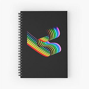 Aphex Twin Rainbow . Essential Spiral Notebook