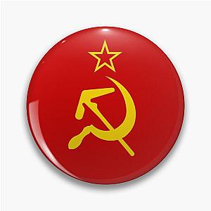 aphex twin ussr flag 2 Pin