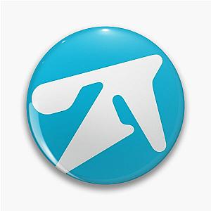 aphex twin alternative style logo in blue  Pin