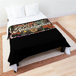 Flowers Apocalyptica Vintage Style Gift Fan Comforter