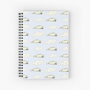 Appa and Appa-Shaped Clouds Spiral Notebook