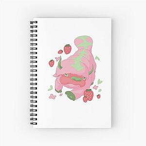 Strawberry Appa  Spiral Notebook