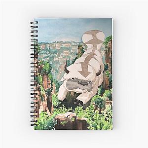 Appa Flying Through Mountains Spiral Notebook