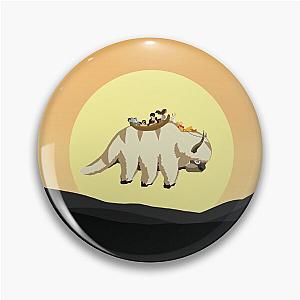 Team Avatar on Appa Pin