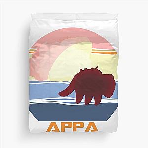 Appa with the choppa Duvet Cover