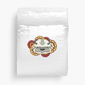 Appa with Flowers Duvet Cover