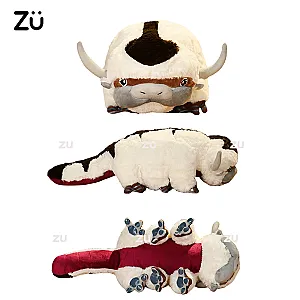 45-55cm Game Anime Appa Cow Plush Toy Swag Fly Sky Cattle Plushies