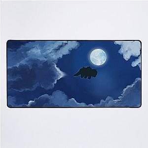 Appa in the Clouds (night) Desk Mat