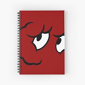 Aqua teen hunger force t-shirt - Meatwad any color Spiral Notebook