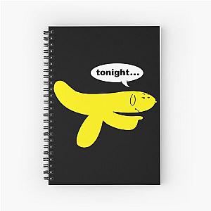 Tonight... - Hand Banana Aqua Teen Hunger Force  Spiral Notebook