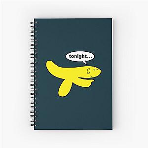 Tonight... - Hand Banana Aqua Teen Hunger Force  Spiral Notebook