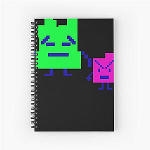 Aqua Teen Hunger Force  Mooninites Aqua Teen Hunger Force Spiral Notebook