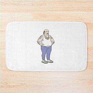 Aqua teen hunger force Carl angry wearing sandals  Bath Mat