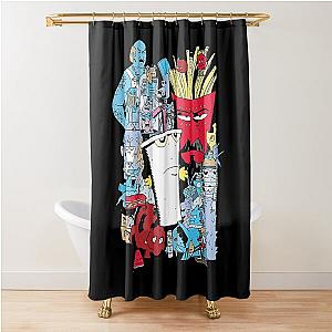 Aqua Teen Hunger Force Shower Curtain