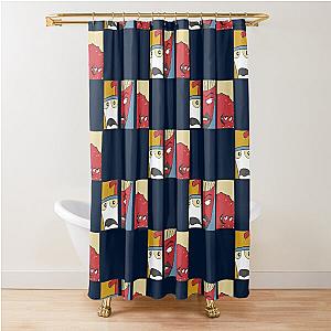 EXCLUSIVE Best Selling Aqua Teen Hunger Force    Shower Curtain