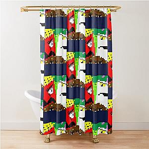 Aqua Teen Hunger ForceT-(2) Shower Curtain