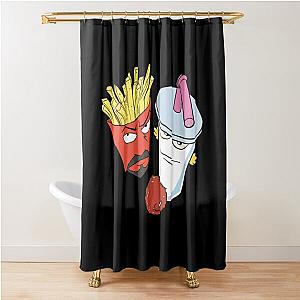 Frylock Meatwad Master Shake Aqua Teen Hunger Force   Shower Curtain