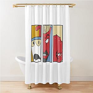 EXCLUSIVE Best Selling Aqua Teen Hunger Force  Shower Curtain