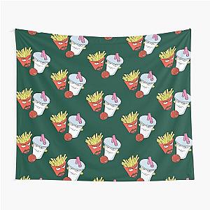 Frylock Meatwad Master Shake Aqua Teen Hunger Force   Tapestry