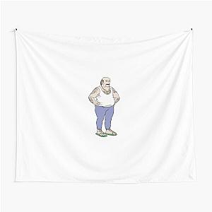 Aqua teen hunger force Carl angry wearing sandals  Tapestry