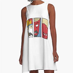 Aqua Teen Hunger Force A-Line Dress