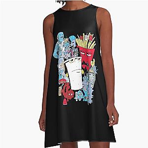 Aqua Teen Hunger Force A-Line Dress