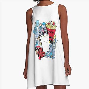 Aqua Teen Hunger Force Classic A-Line Dress