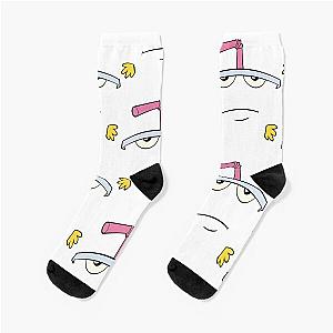 Aqua teen hunger force t-shirt - Master Shake any color Socks