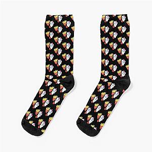 Frylock Meatwad Master Shake Aqua Teen Hunger Force   Socks