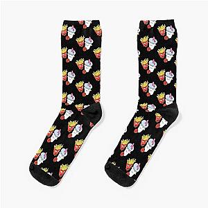 Frylock Meatwad Master Shake Aqua Teen Hunger Force   Socks