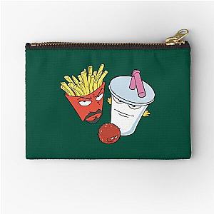 Frylock Meatwad Master Shake Aqua Teen Hunger Force   Zipper Pouch