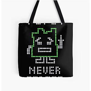 Aqua Teen Hunger Force  Aqua Teen Hunger Force - Mooninite Boston 2007 All Over Print Tote Bag