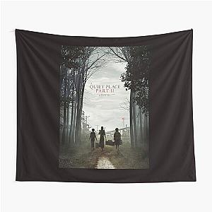 A Quiet Place Horror Scariest Movie Gift Best Movie Tapestry