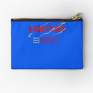 A Quiet Place - Rules Essential T-Shirt Zipper Pouch