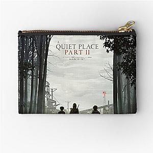 A Quiet Place Horror Scariest Movie Gift Best Movie Zipper Pouch