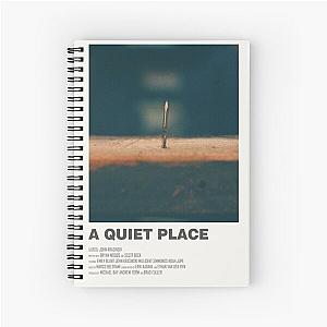 A Quiet Place Alternate Movie Poster Spiral Notebook