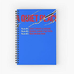 A Quiet Place - Rules Essential T-Shirt Spiral Notebook