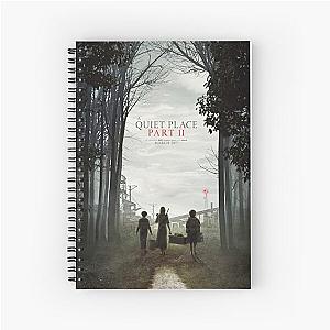 A Quiet Place Horror Scariest Movie Gift Best Movie Spiral Notebook