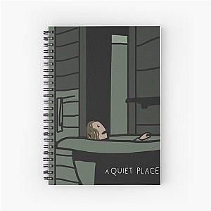 A Quiet Place Shit Movie Poster Spiral Notebook