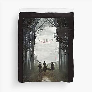 A Quiet Place Horror Scariest Movie Gift Best Movie Duvet Cover