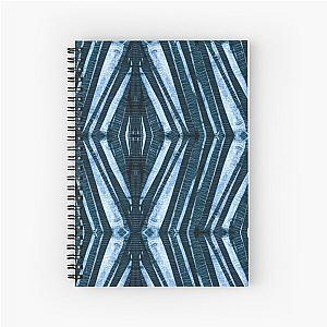 Indigo Arashi Diamond Spiral Notebook