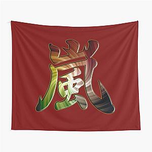 Japan kanji arashi storm hyo type Tapestry