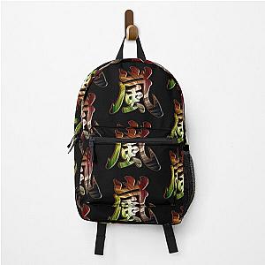 Japan kanji arashi storm hyo type Backpack