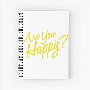 Arashi - Are You Happÿ? Spiral Notebook