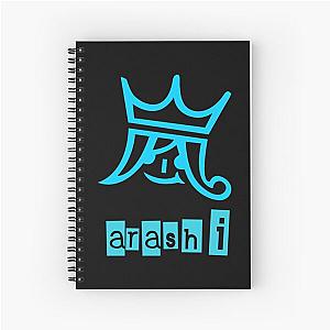 Arashi Pullover Sweatshirt Spiral Notebook